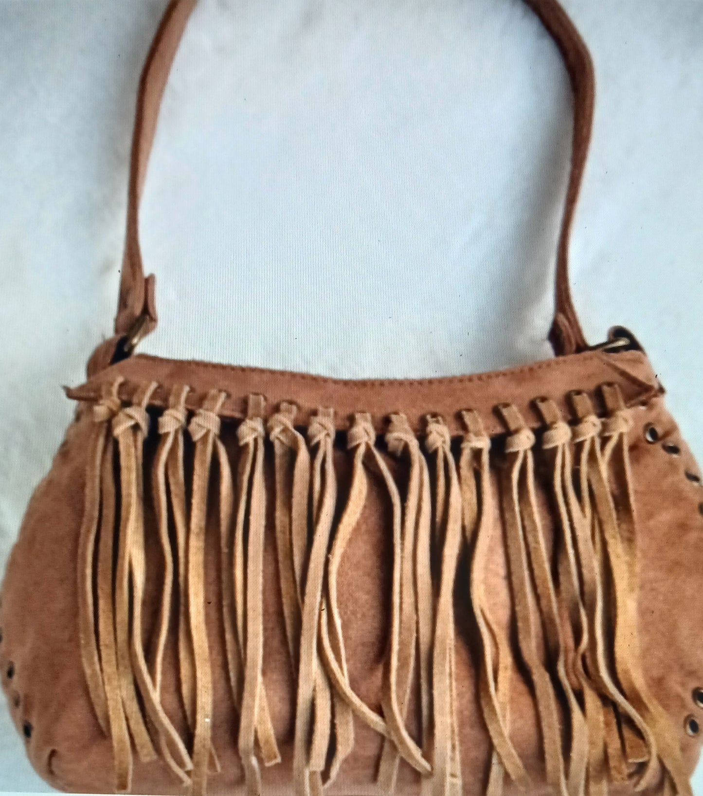 Vintage Suede Fridge Purse