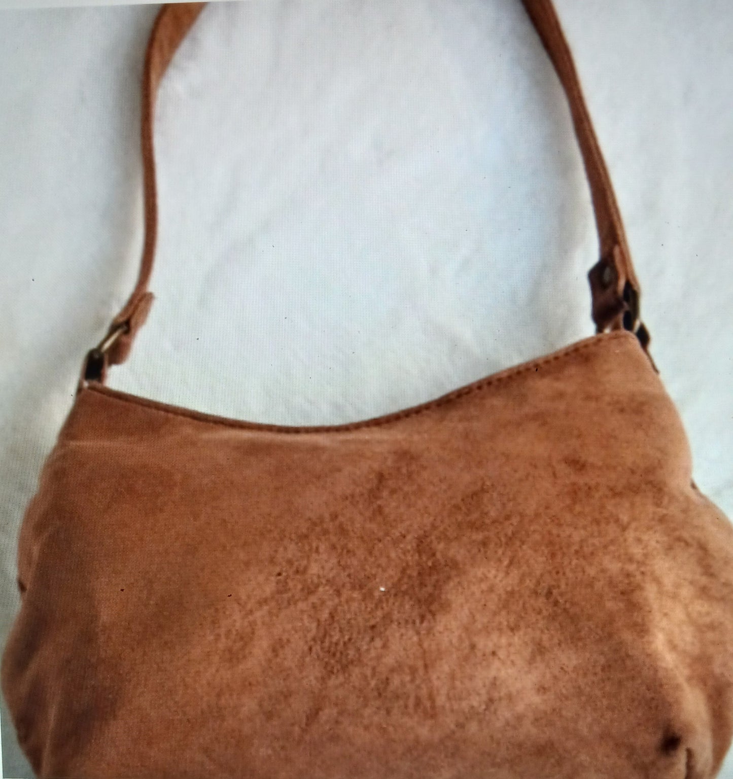 Vintage Suede Fridge Purse