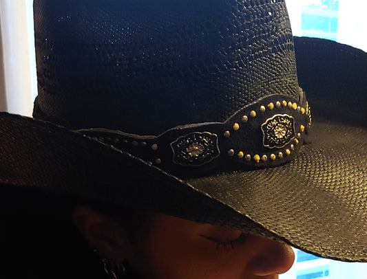 Bull-Hide Cowboy Black Hat