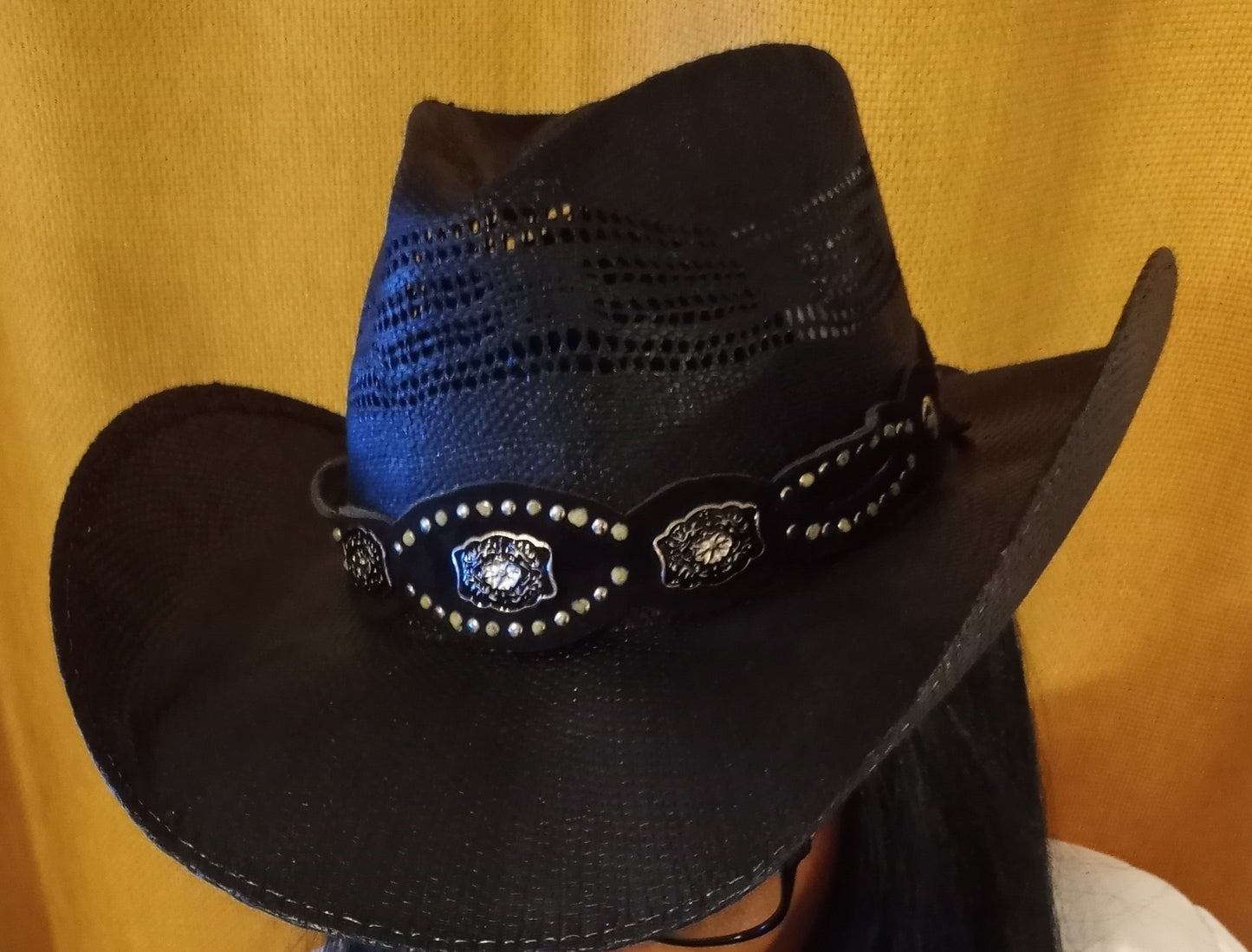 Bull Hide Cowboy Black Hat