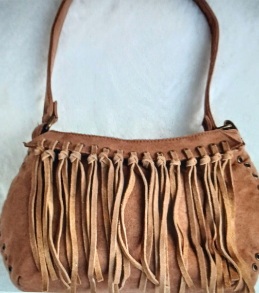Vintage Suede Fridge Purse